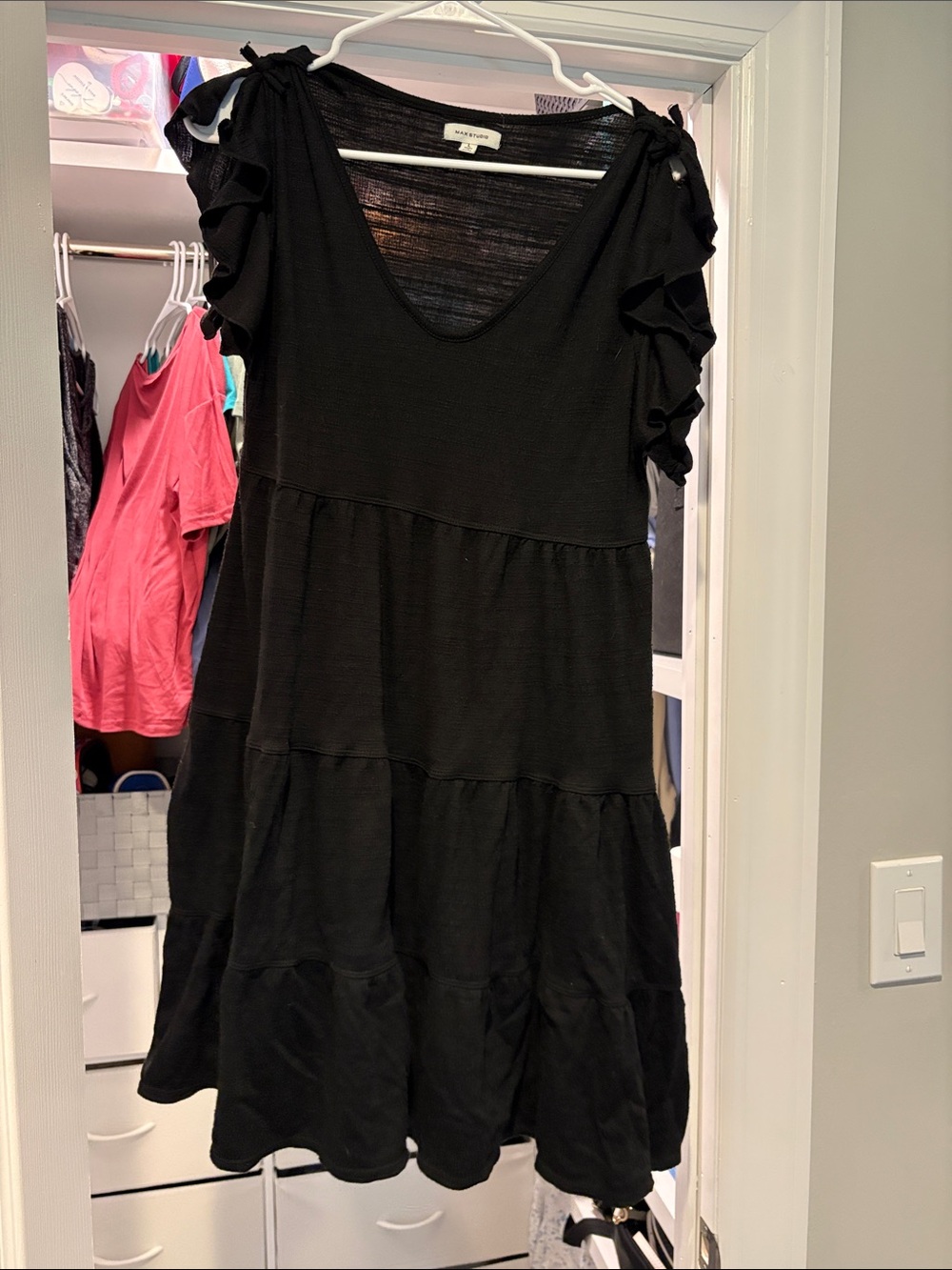 Max Studio Black Dress